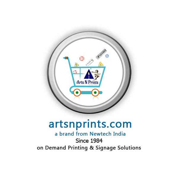 On Demand Customised Printing and Signage Solutions online store by Goa.artsNprints.com