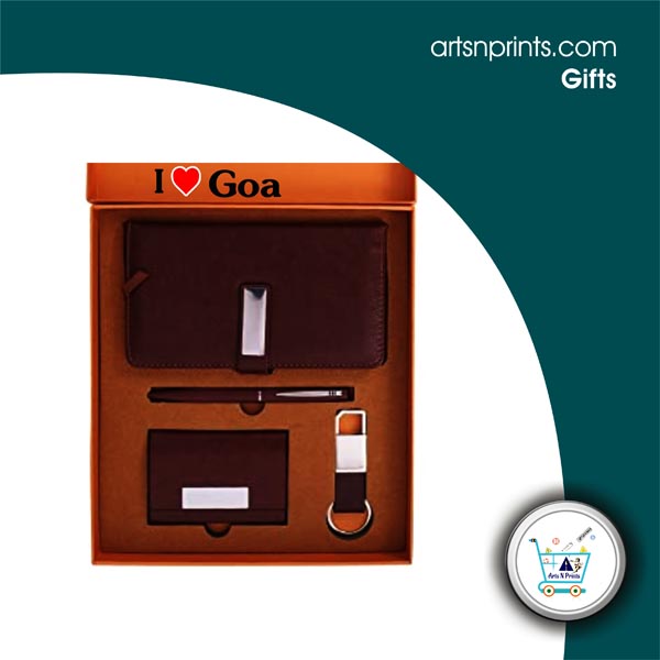 I LOVE Goa custom gift hampers by GoaArtsNprints