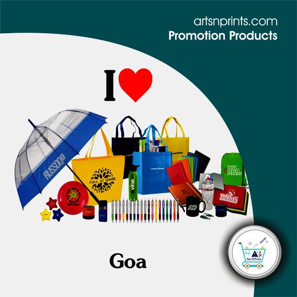 I LOVE Goa custom promotion branding products by GoaArtsNprints.