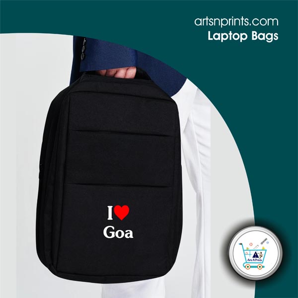 I LOVE Goa executive laptop bags manufacturer in GoaArtsNprints