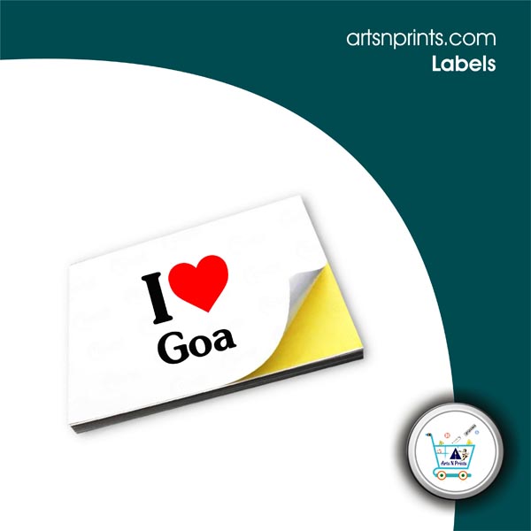 I love GOA custom stick labels manufacturer artsNprints