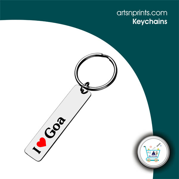 I love Goa Custom made Keychains for hotel ad lodges by artsNprintsdotcom
