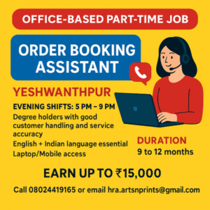 Part time jobs as Telecaller near Yeshwanthpur